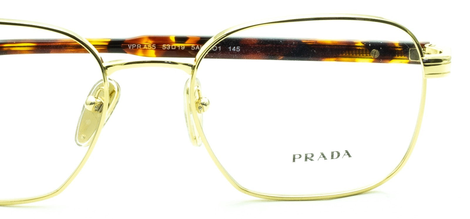 PRADA VPR A55 5AK-1O1 53mm Eyewear FRAMES RX Optical Eyeglasses Glasses - Italy