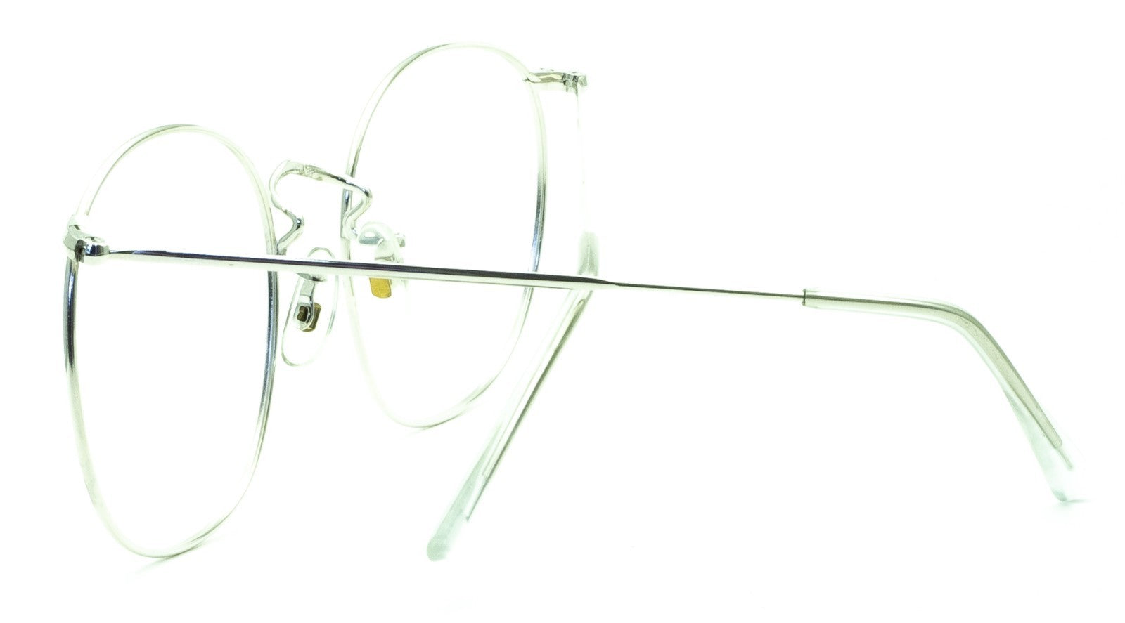 ALGHA (SAVILE ROW) 14KT GF Rhodium Quadra 53x20mm FRAMES RX Optical Glasses New