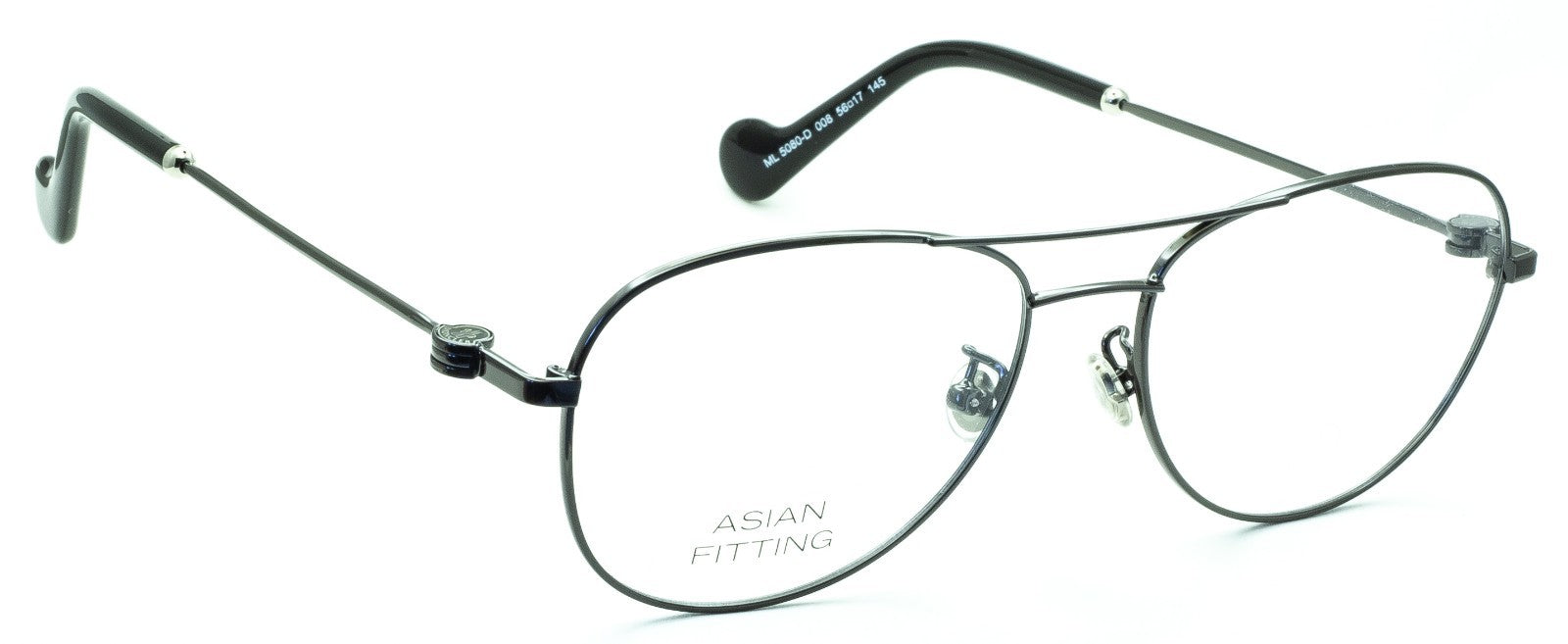 MONCLER ML5080-D 008 56mm Eyewear FRAMES Glasses RX Optical Eyeglasses New Italy