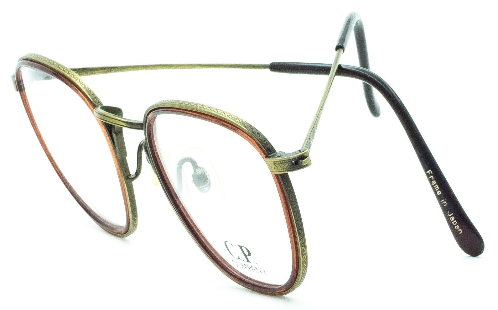 C. P. COMPANY CP009 GAS 46mm Vintage Glasses RX Optical Eyewear - New NOS Japan