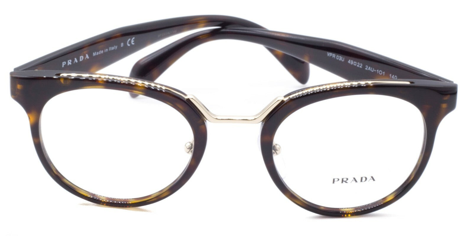 PRADA VPR 03U 2AU-1O1 49mm Eyewear FRAMES RX Optical Eyeglasses Glasses - Italy