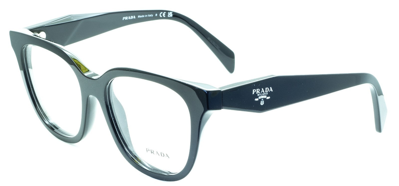 PRADA VPR C11 16K-1O1 53mm Eyewear FRAMES RX Optical Eyeglasses Glasses - Italy