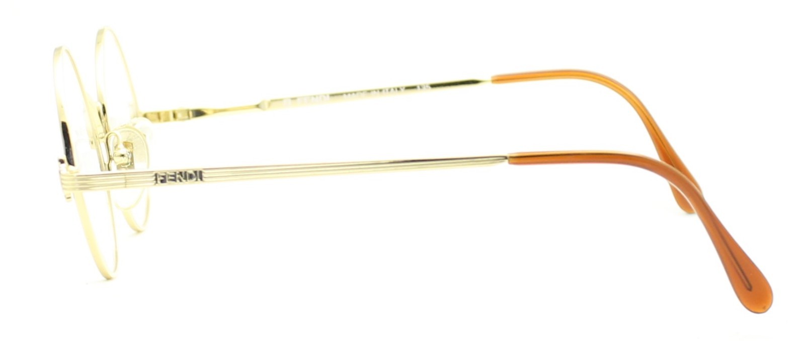 FENDI FV 217 261 45mm Vintage RX Optical FRAMES NEW Glasses Eyeglasses Italy NOS