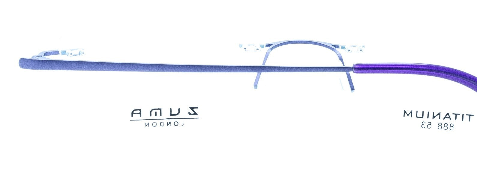 ZUMA LONDON TJ888 53mm Titanium Eyewear FRAMES RX Optical Eyeglasses - New UK