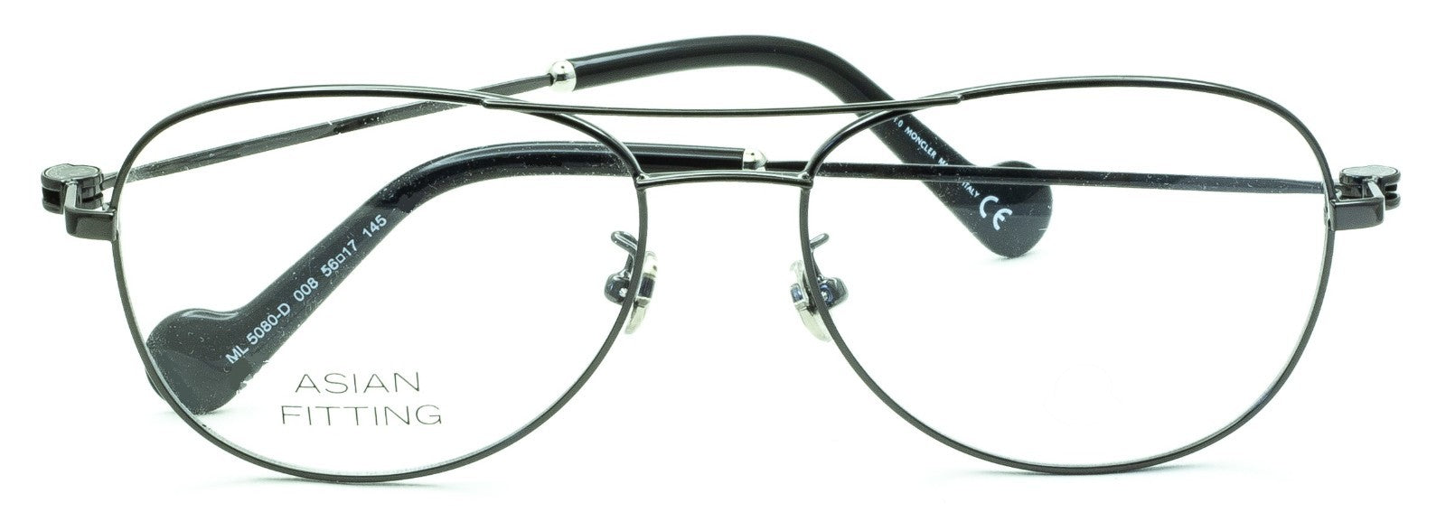 MONCLER ML5080-D 008 56mm Eyewear FRAMES Glasses RX Optical Eyeglasses New Italy