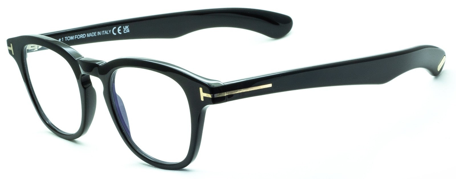 TOM FORD TF 5976-B ECO 001 47mm RX Optical Glasses Frames Eyewear BNIB - Italy
