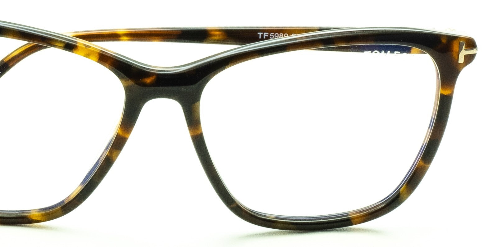 TOM FORD TF 5989-B ECO 052 55mm Eyewear FRAMES RX Optical Glasses New - Italy