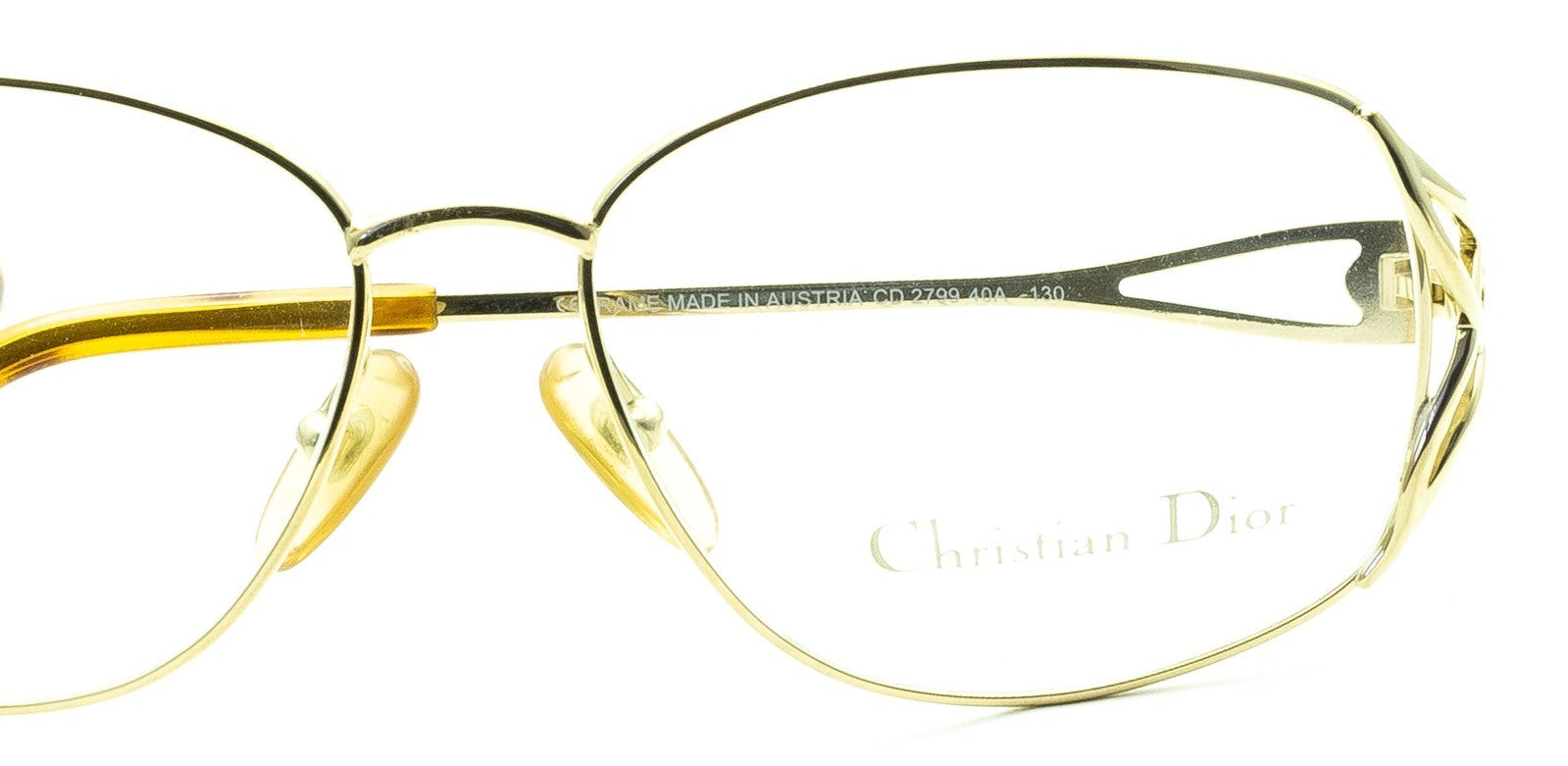 CHRISTIAN DIOR 2799 40A 54mm Vintage Eyewear Glasses RX Optical FRAMES - Austria