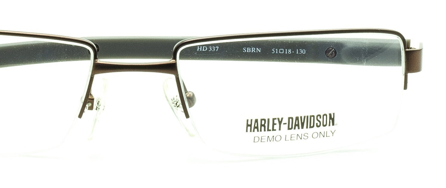 HARLEY-DAVIDSON HD337 SBRN 51mm Eyewear FRAMES RX Optical Glasses - New BNIB