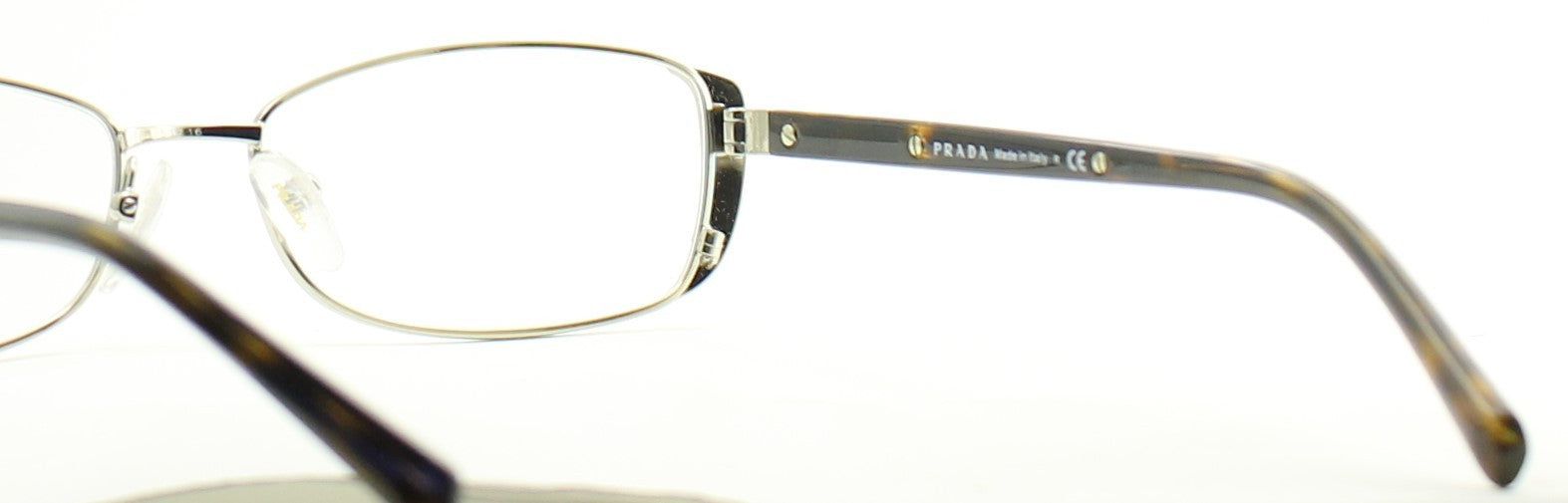 PRADA VPR 58O IAN-1O1 53mm Eyewear FRAMES RX Optical Eyeglasses Glasses - Italy