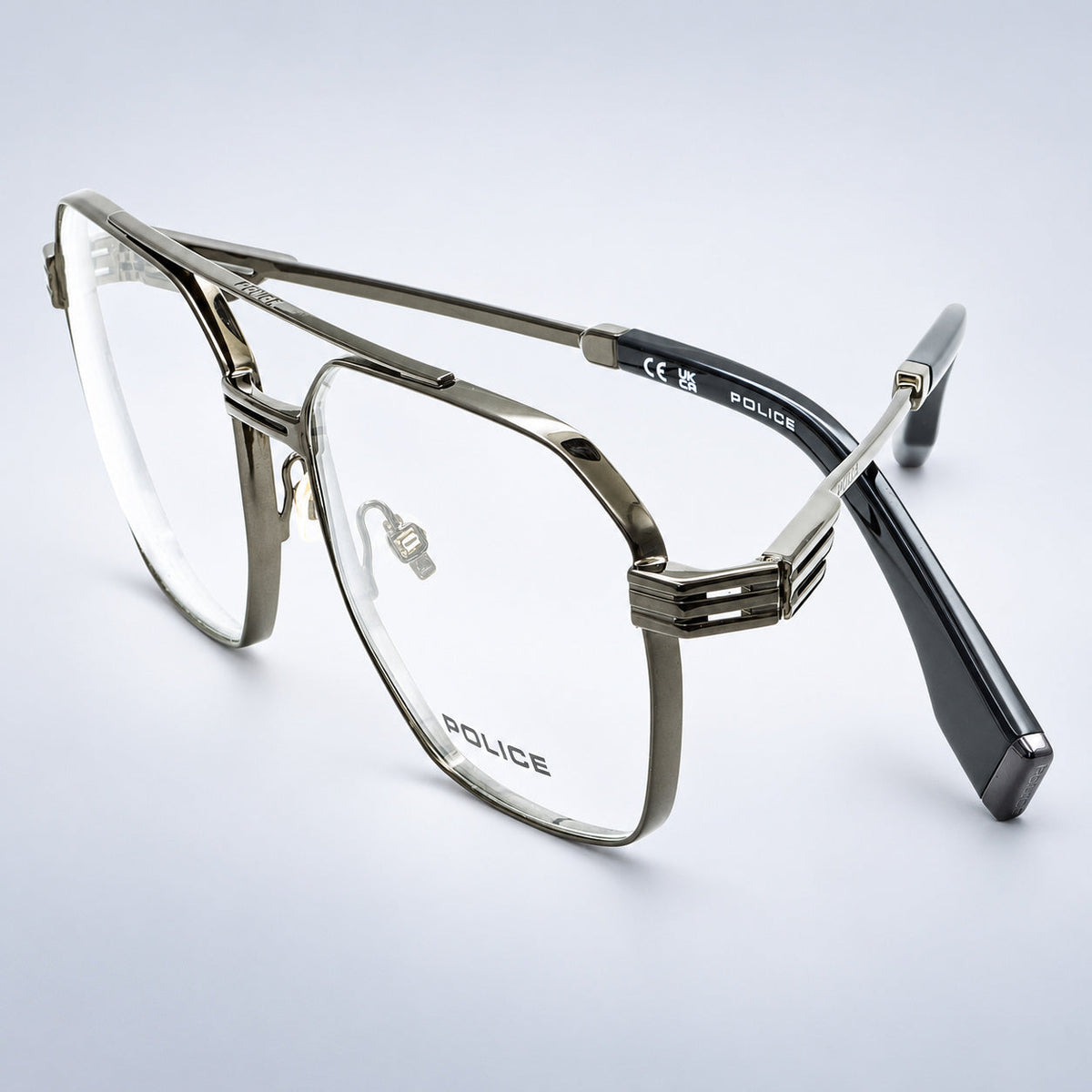 POLICE MERCURY 3 VPL Q76 COL. 0672 58mm Eyewear FRAMES Glasses RX Optical - New