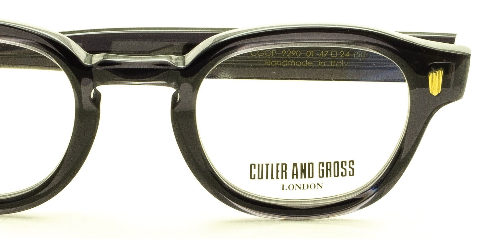 CUTLER & GROSS London CGOP 9290 01 47mm Eyewear FRAMES RX Optical Glasses -Italy