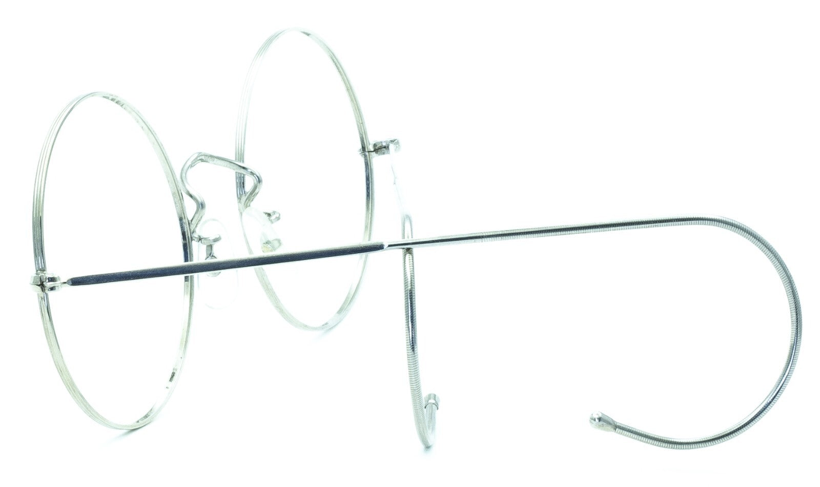 B.O.I.C.LONDON LINE (SAVILE ROW Fairway Round 54x22mm Rhodium RX Optical Glasses