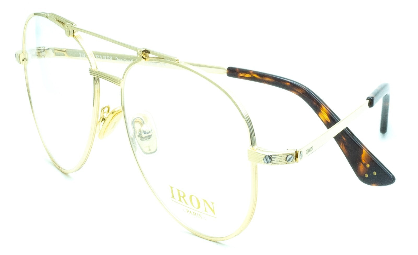 IRON PARIS IR041 001 59mm RX Optical Glasses Eyewear Frames Eyeglasses -New BNIB