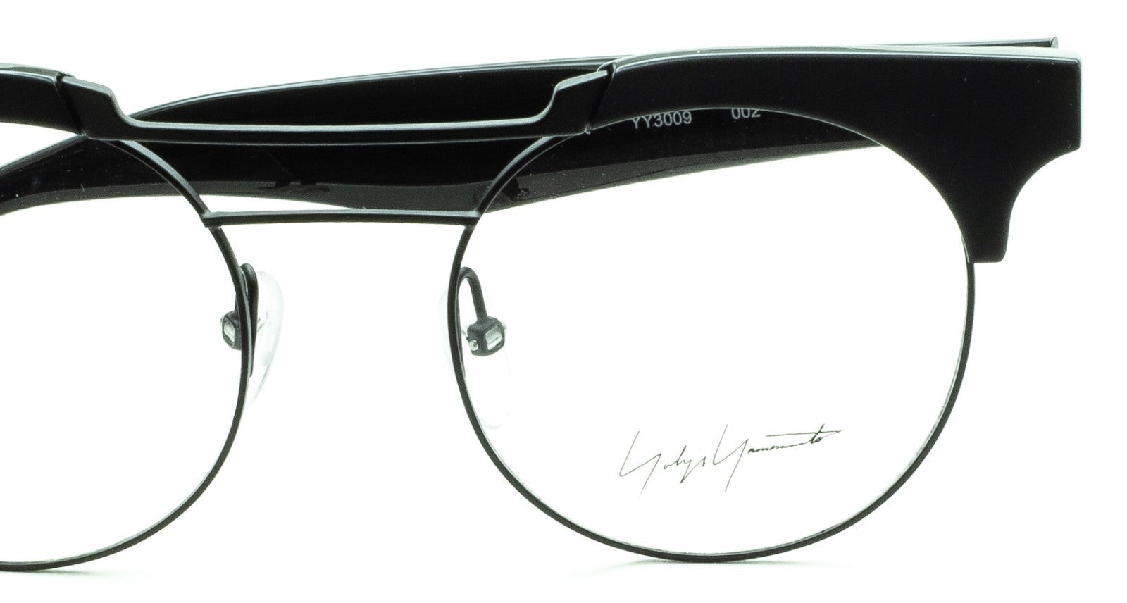 YOHJI YAMAMOTO YY3009 002 49mm Eyewear RX Optical Glasses Frames - New France
