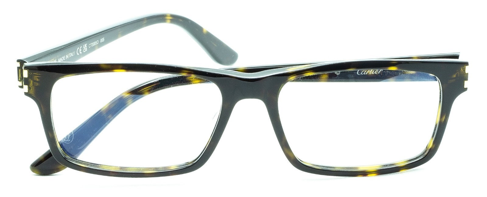 CARTIER C Décor CT0005O 005 55mm Eyewear FRAMES RX Optical France Glasses -Italy