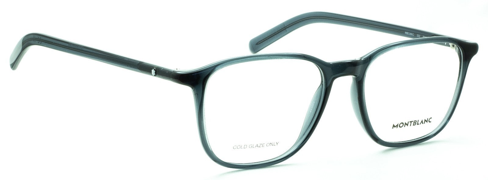 MONT BLANC MB0386O 002 52mm Eyewear FRAMES RX Optical Glasses Eyeglasses - Italy