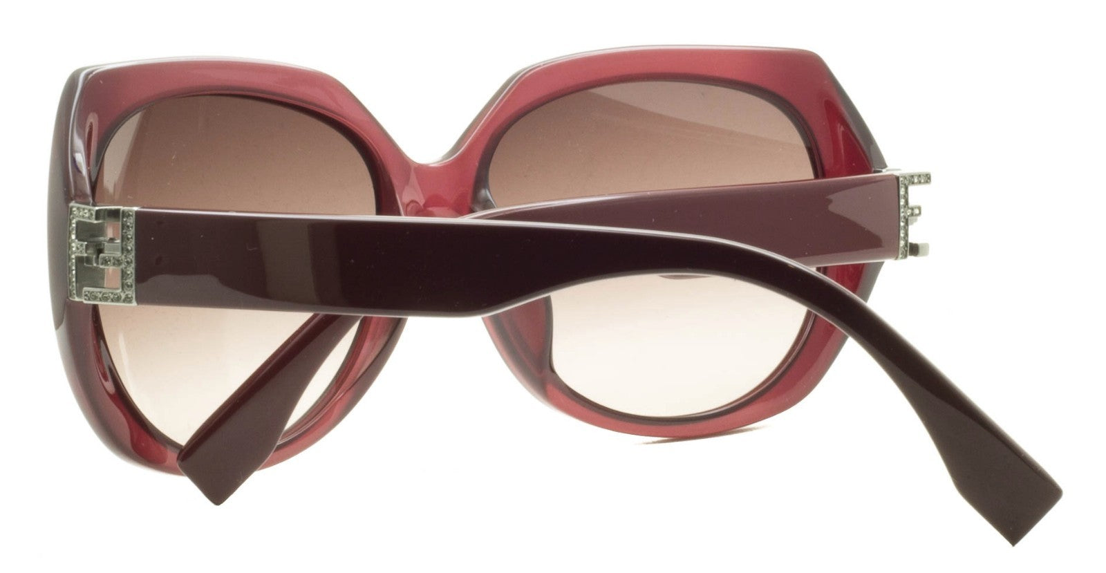FENDI FF 0047/F/S MKGD8 Sunglasses Ladies Shades Burgundy BNIB Brand New - ITALY