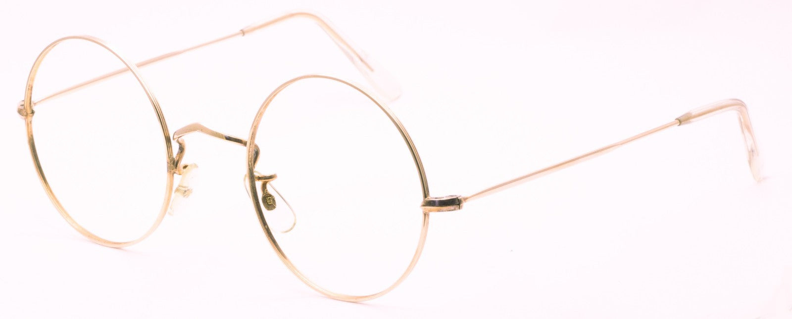 B.O.I.C. (SAVILE ROW) Rose Gold 47x22mm True Round FRAMES RX Optical Glasses NOS