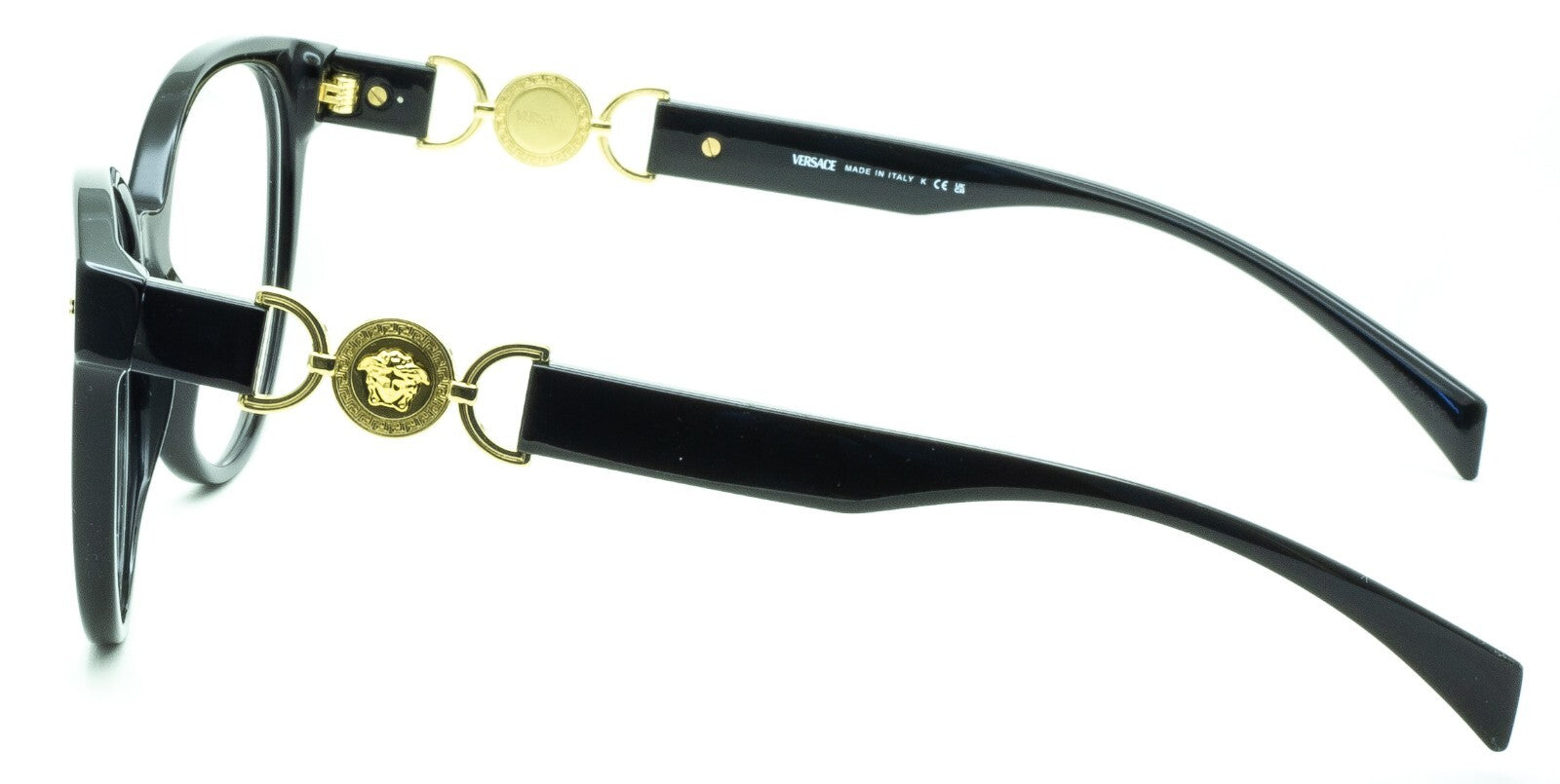 VERSACE MOD 3334 GB1 53mm Eyewear FRAMES Glasses RX Optical Eyeglasses - Italy