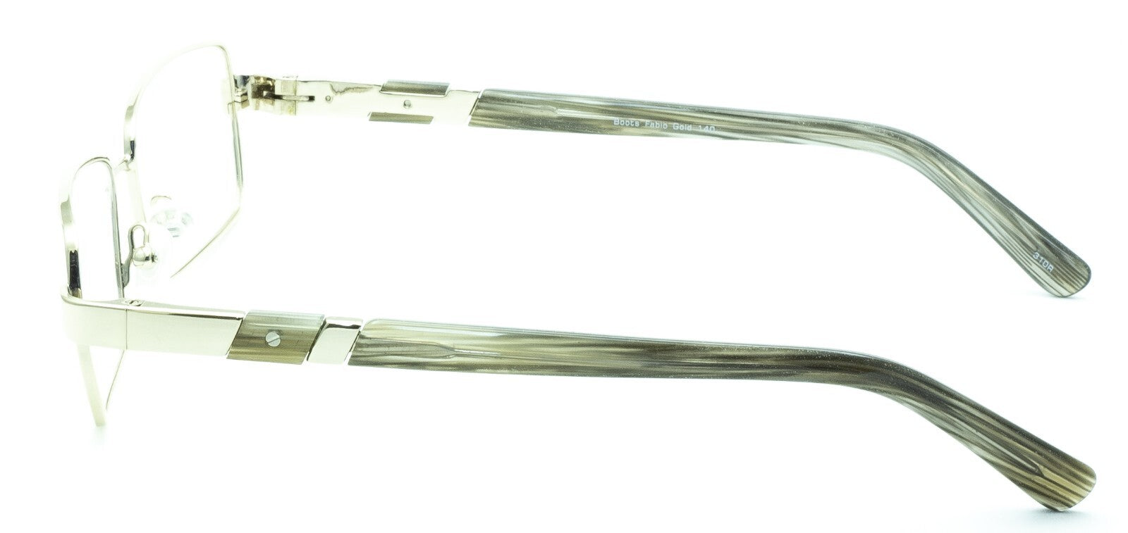 BOOTS Fabio Gold 54mm Eyewear FRAMES RX Optical Glasses Eyeglasses - New TRUSTED