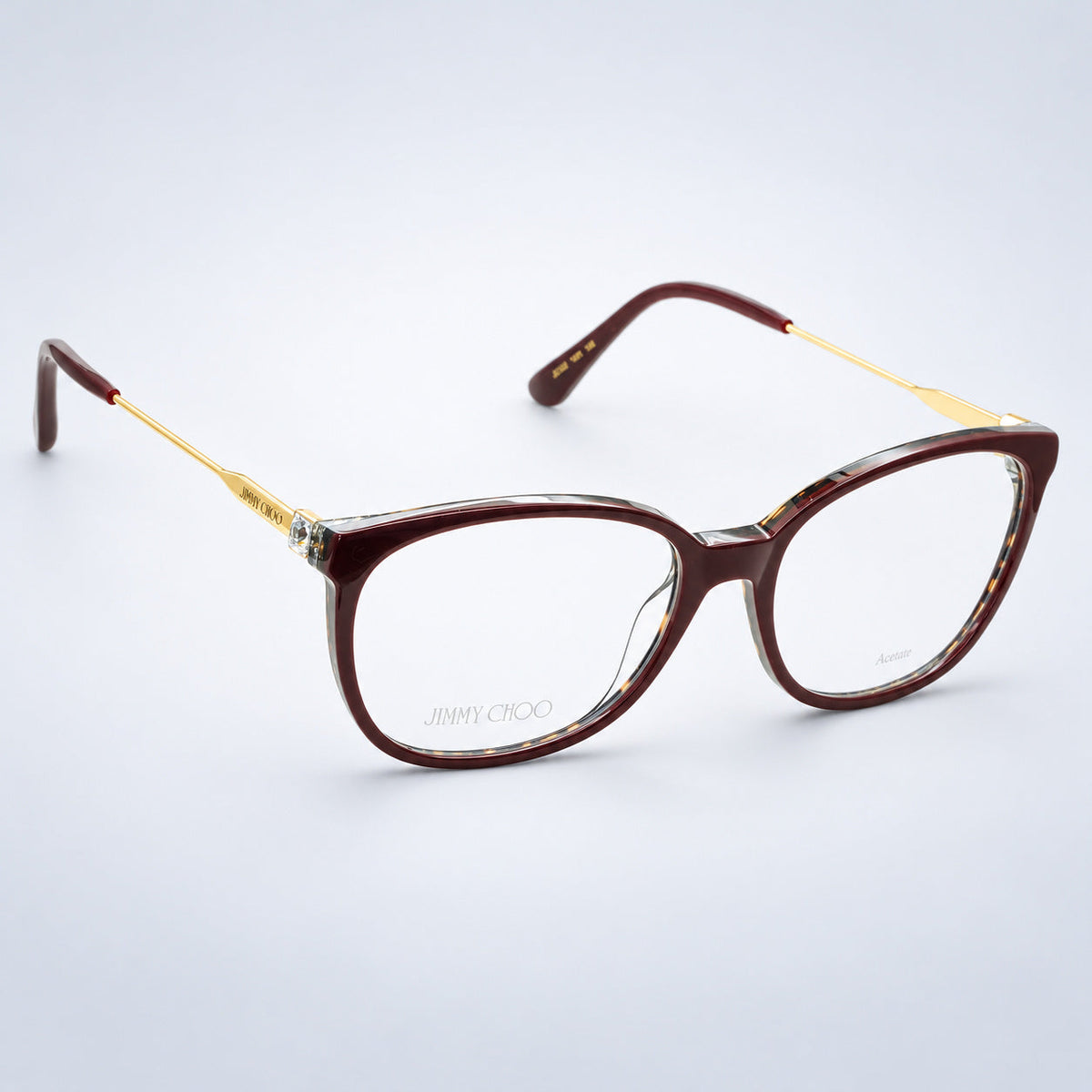JIMMY CHOO JC 302 1GR 55mm Eyewear Glasses RX Optical Glasses FRAMES New Italy