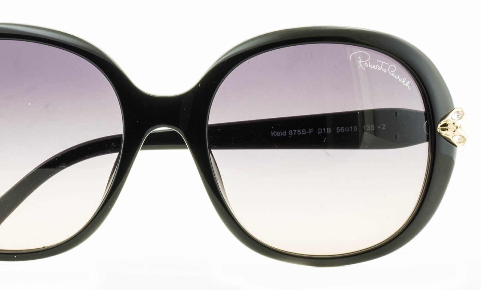 ROBERTO CAVALLI Keid 875S-F 01B *2 56mm Sunglasses Shades - Brand New in Case