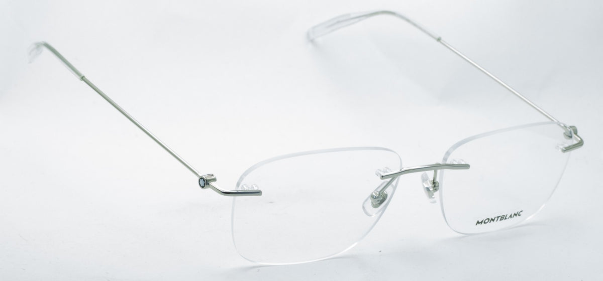 MONT BLANC MB0075O 003 56mm Eyewear FRAMES RX Optical Glasses - New BNIB Italy
