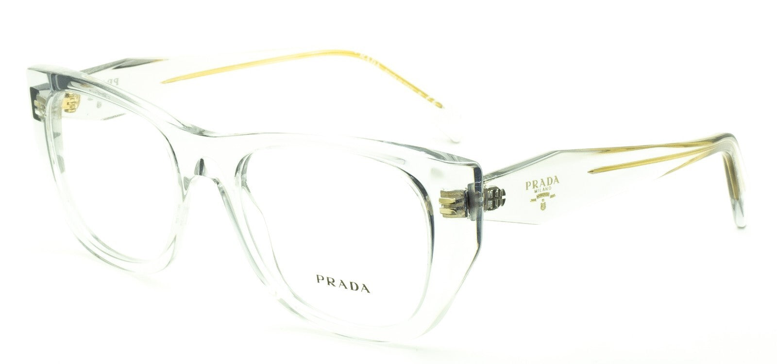 PRADA VPR A18 12R-1O1 52mm Eyewear FRAMES RX Optical Eyeglasses Glasses NewItaly
