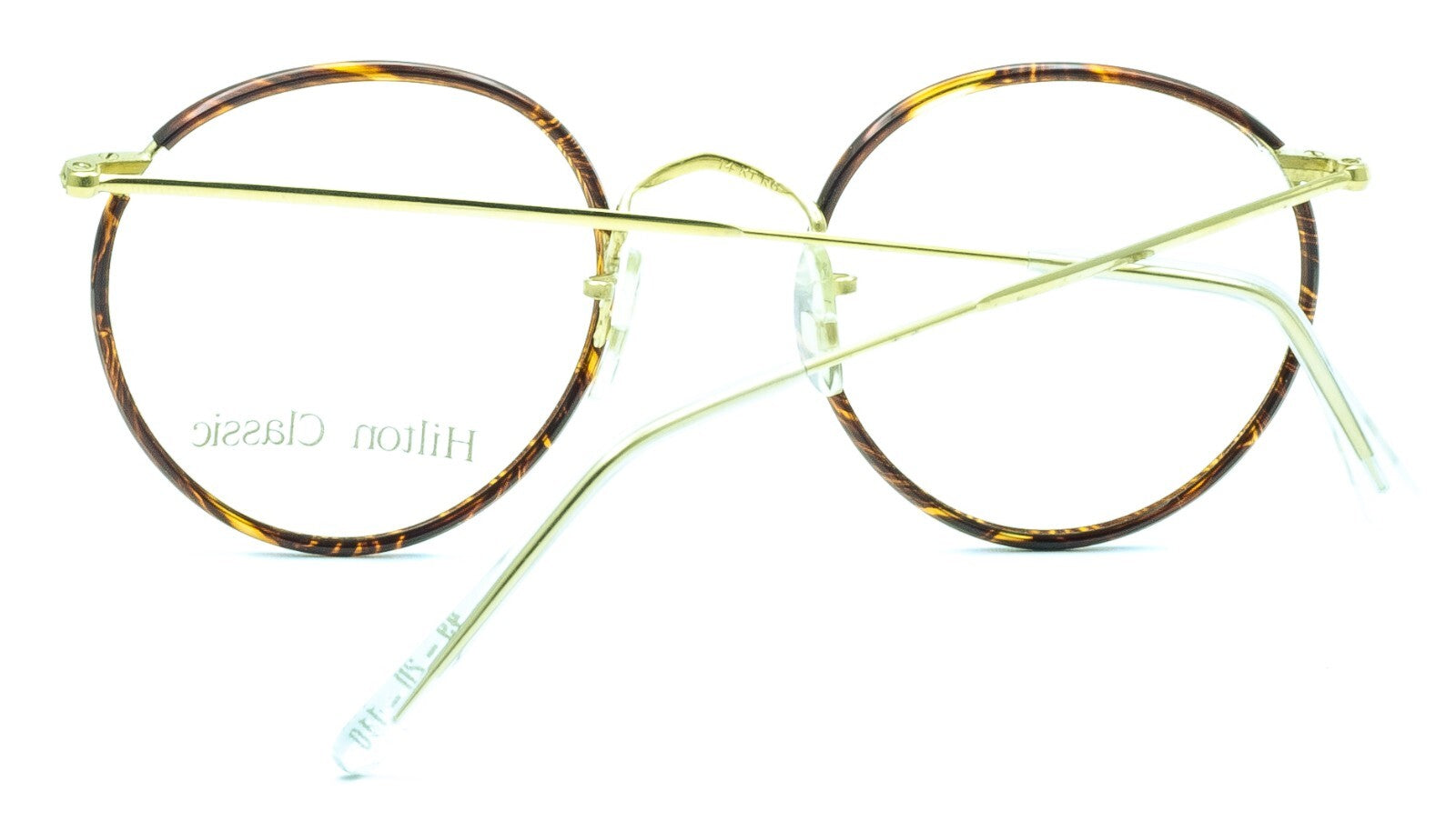 Hilton Classic 1 Beaufort Panto 49x20mm Chestnut FRAMES RX Optical Eyeglasses