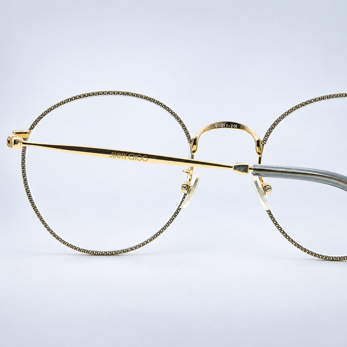 JIMMY CHOO JC 251/G W8Q 50mm Eyewear Glasses RX Optical FRAMES - New Italy