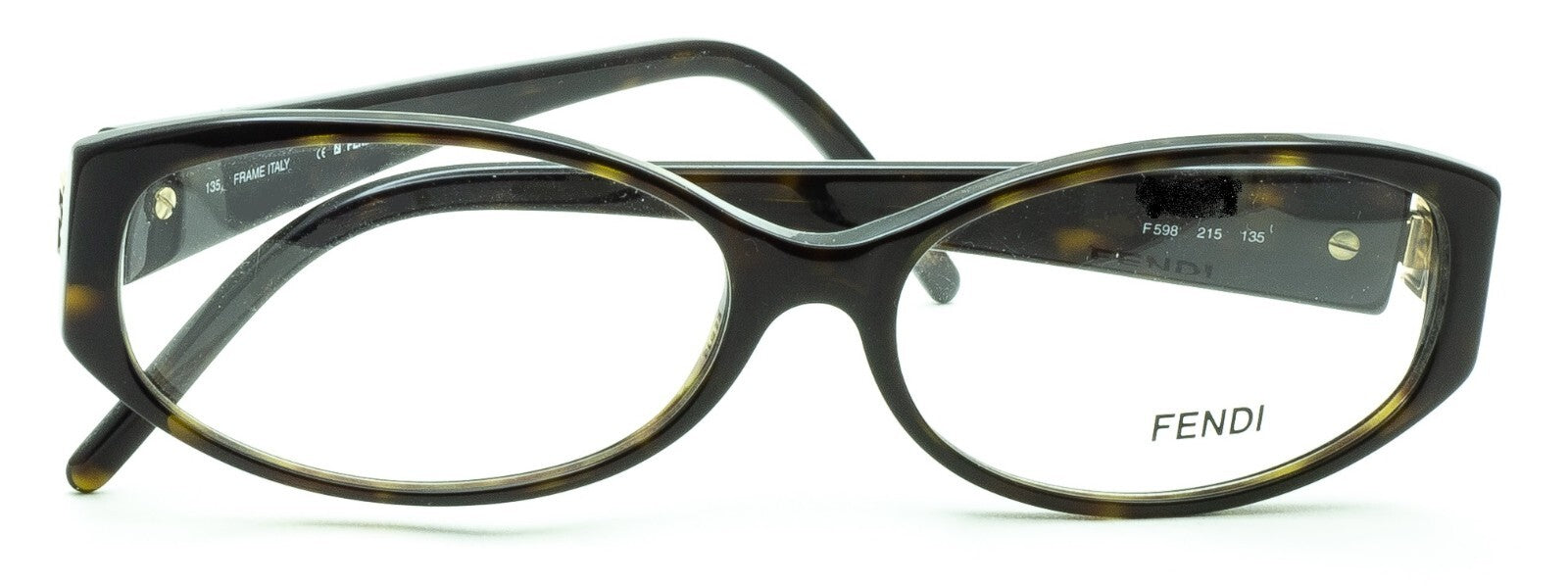 FENDI F598 215 54mm Eyewear RX Optical FRAMES Glasses Eyeglasses New BNIB Italy