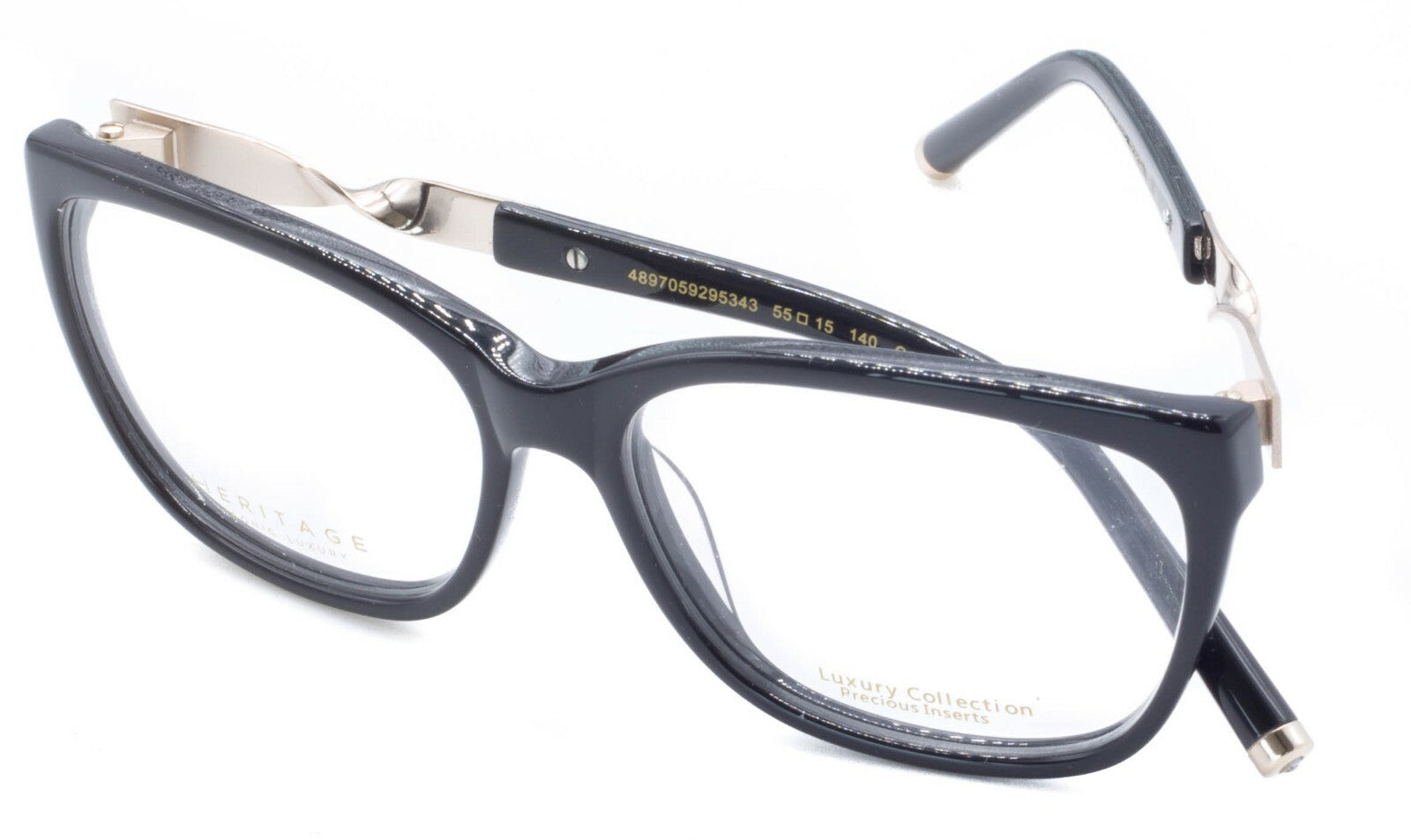 HERITAGE Iconic Luxury HEBF03 BD Eyewear FRAMES Eyeglasses RX Optical Glasses