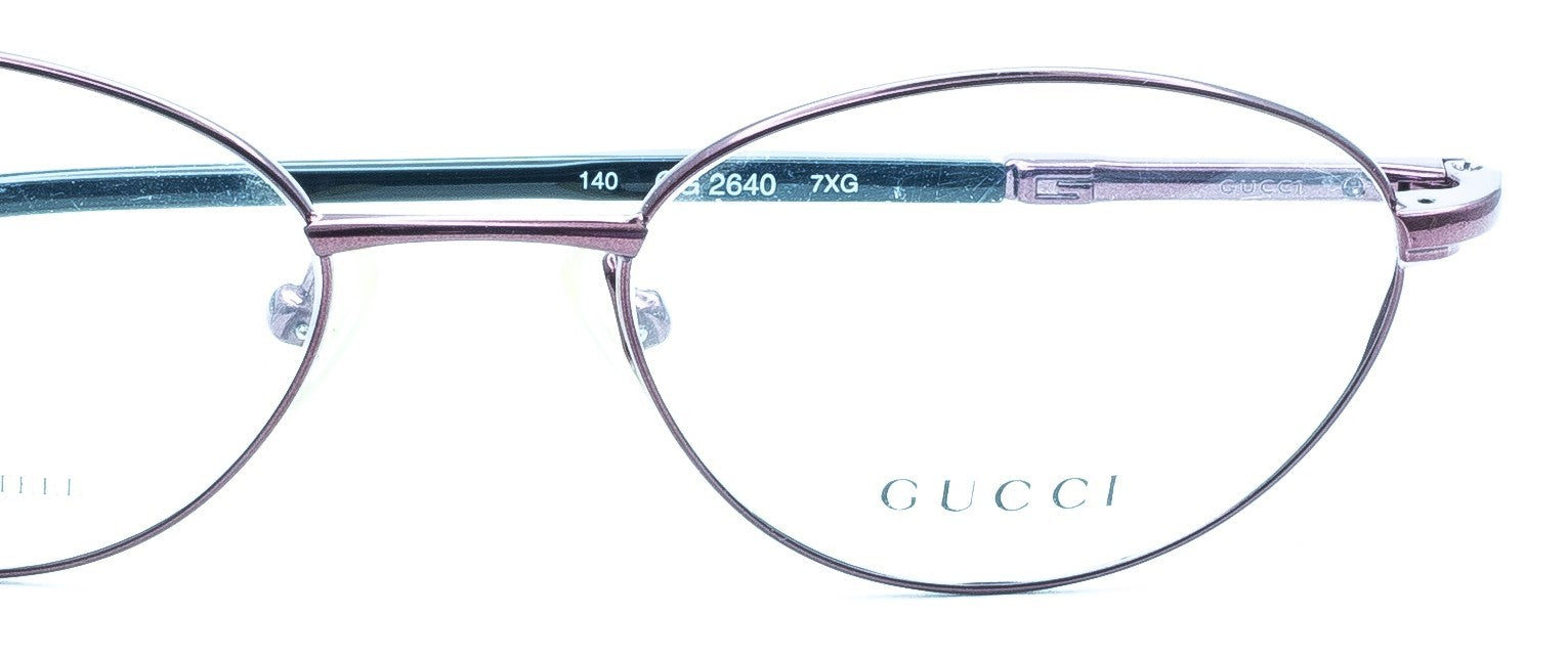 GUCCI GG 2640 7XG 51mm Vintage Eyewear FRAMES RX Optical Eyeglasses New - Italy
