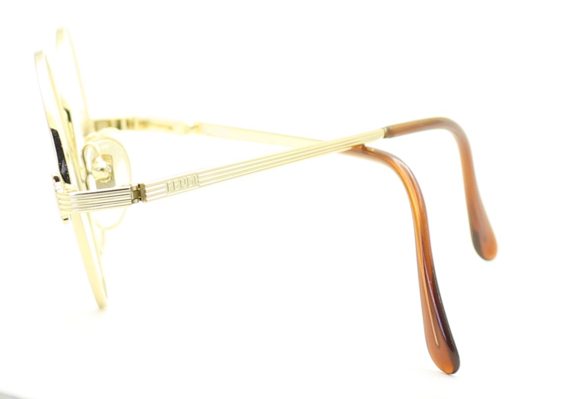 FENDI FV 217 261 45mm Vintage RX Optical FRAMES NEW Glasses Eyeglasses Italy NOS