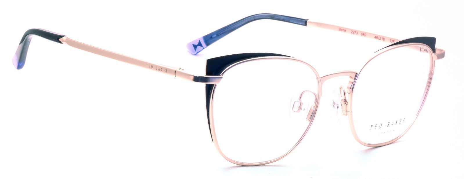 TED BAKER 2273 689 Bette 49mm Eyewear FRAMES Glasses Eyeglasses RX Optical - New