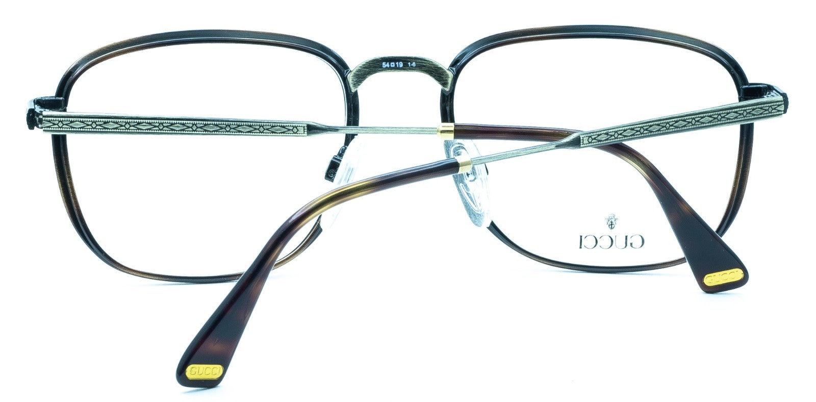GUCCI GG 1225 20Q 54mm Vintage Eyewear FRAMES RX Optical Eyeglasses - New Italy