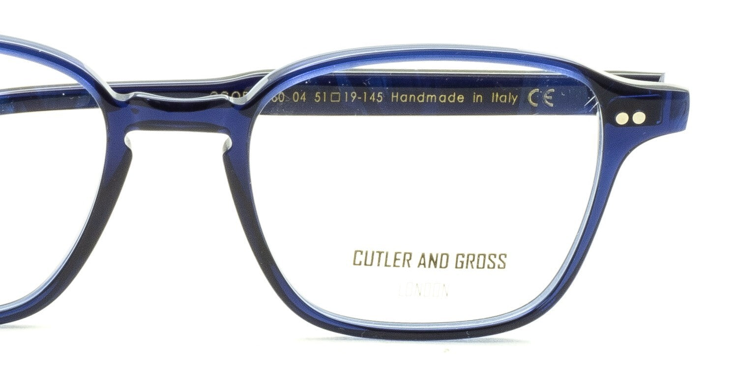 CUTLER & GROSS London CGOP 1360 C:04 51mm Eyewear FRAMES RX Optical Glasses -New