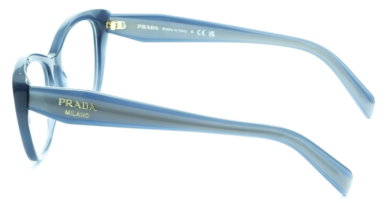 PRADA VPR 19W 07Q-1O1 53mm Eyewear FRAMES RX Optical Eyeglasses Glasses - Italy