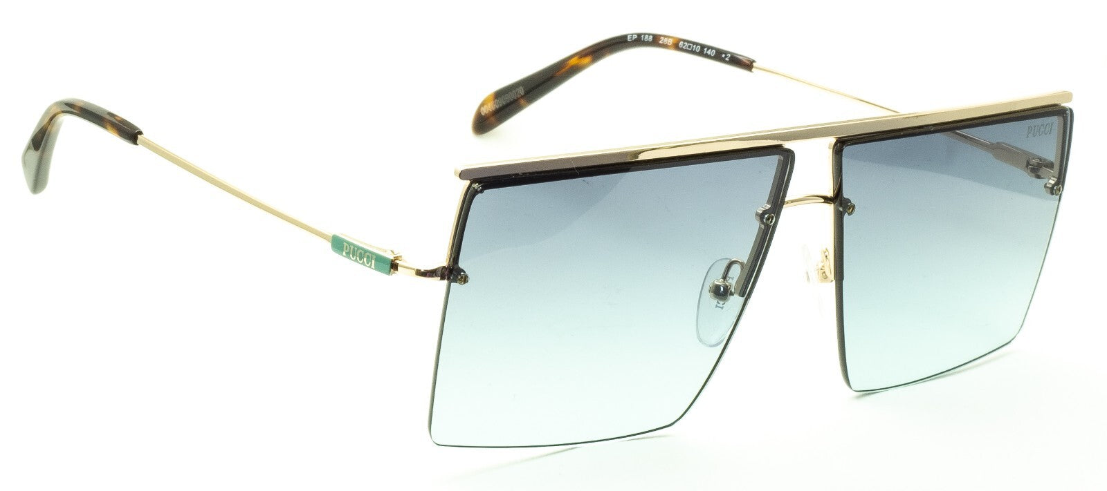 EMILIO PUCCI EP 0188/S 28B 62mm Sunglasses Shades Eyeglasses Eyewear - New Italy