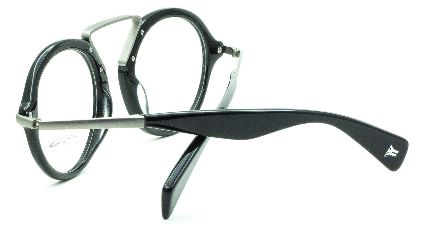 YOHJI YAMAMOTO YY1017 019 49mm Eyewear Eyeglasses Frames RX Optical - New France