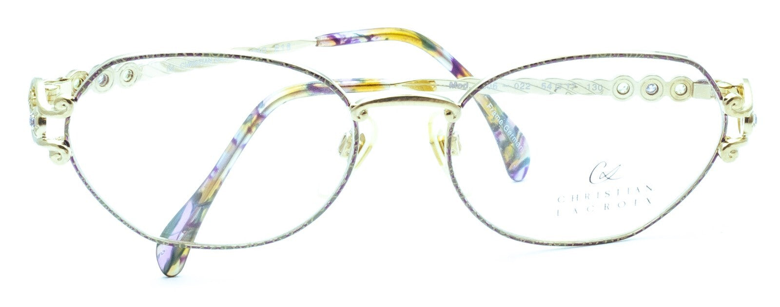 CHRISTIAN LACROIX 6306 22 54mm Vintage Eyewear RX Optical FRAMES Glasses Germany
