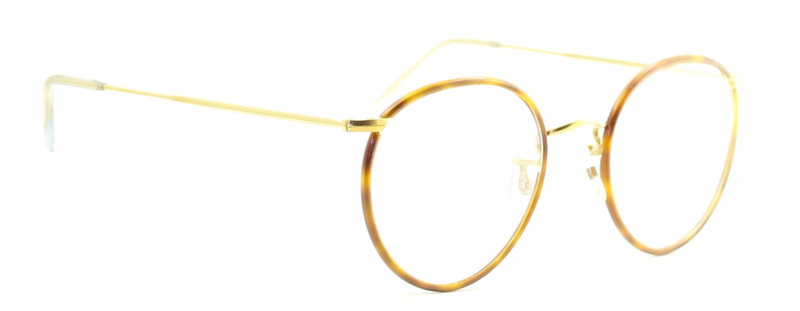 HILTON CLASSIC 1 (SAVILE ROW) Panto Blond 47x22mm Eyewear RX Optical - New NOS