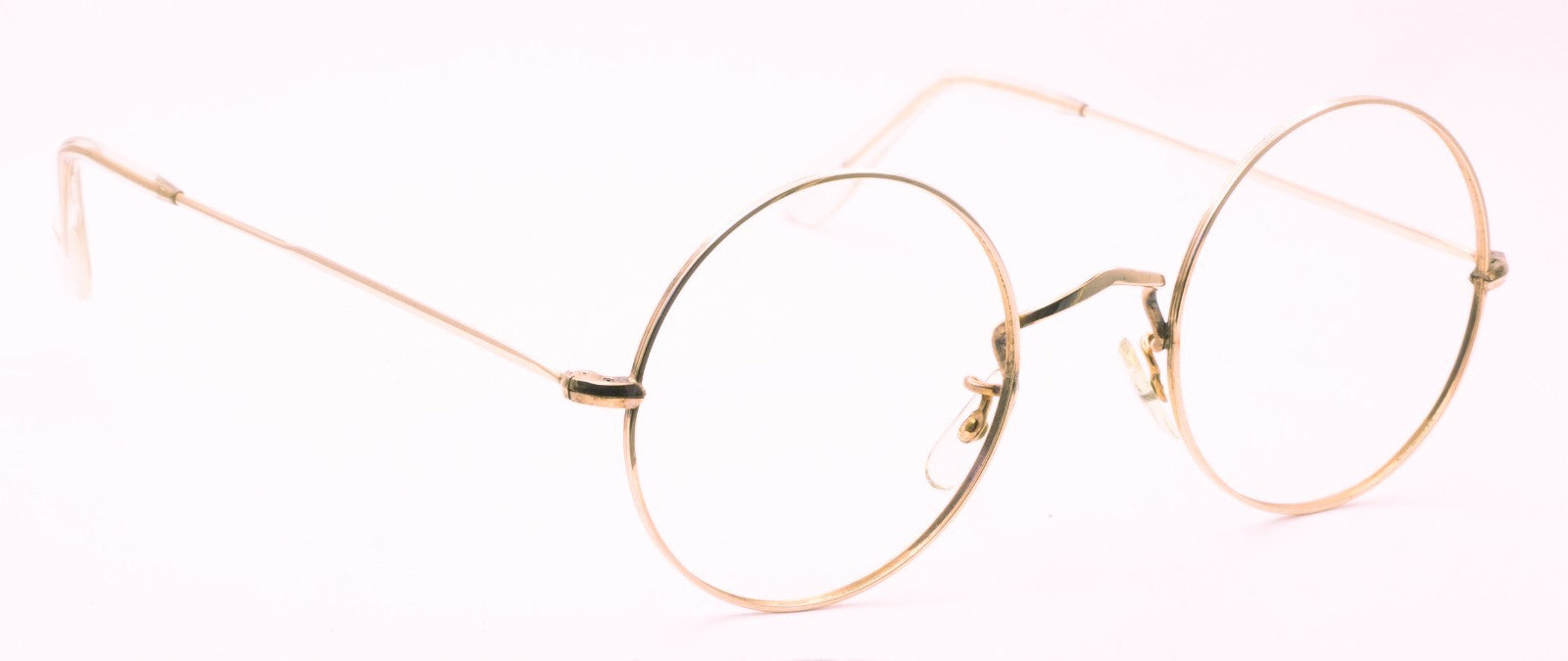 B.O.I.C. (SAVILE ROW) Rose Gold 47x22mm True Round FRAMES RX Optical Glasses NOS