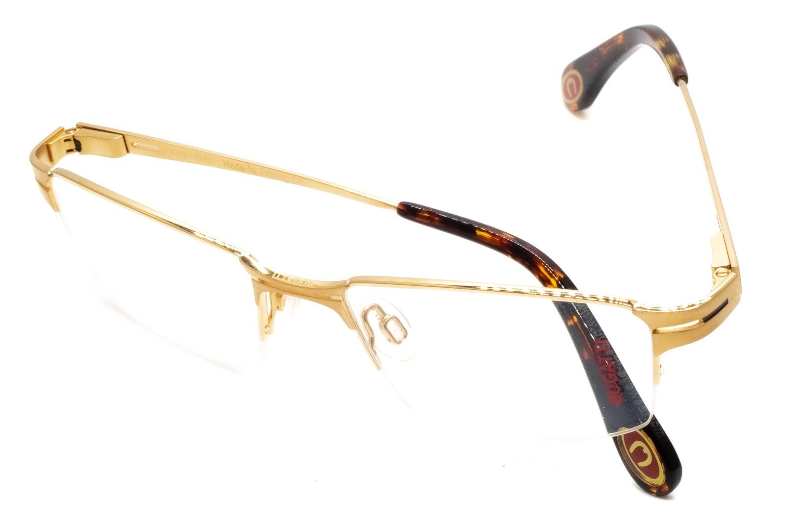 ETTORE BUGATTI 456 010 XL 1402/1166 55mm RX Optical FRAMES Eyeglasses New Japan