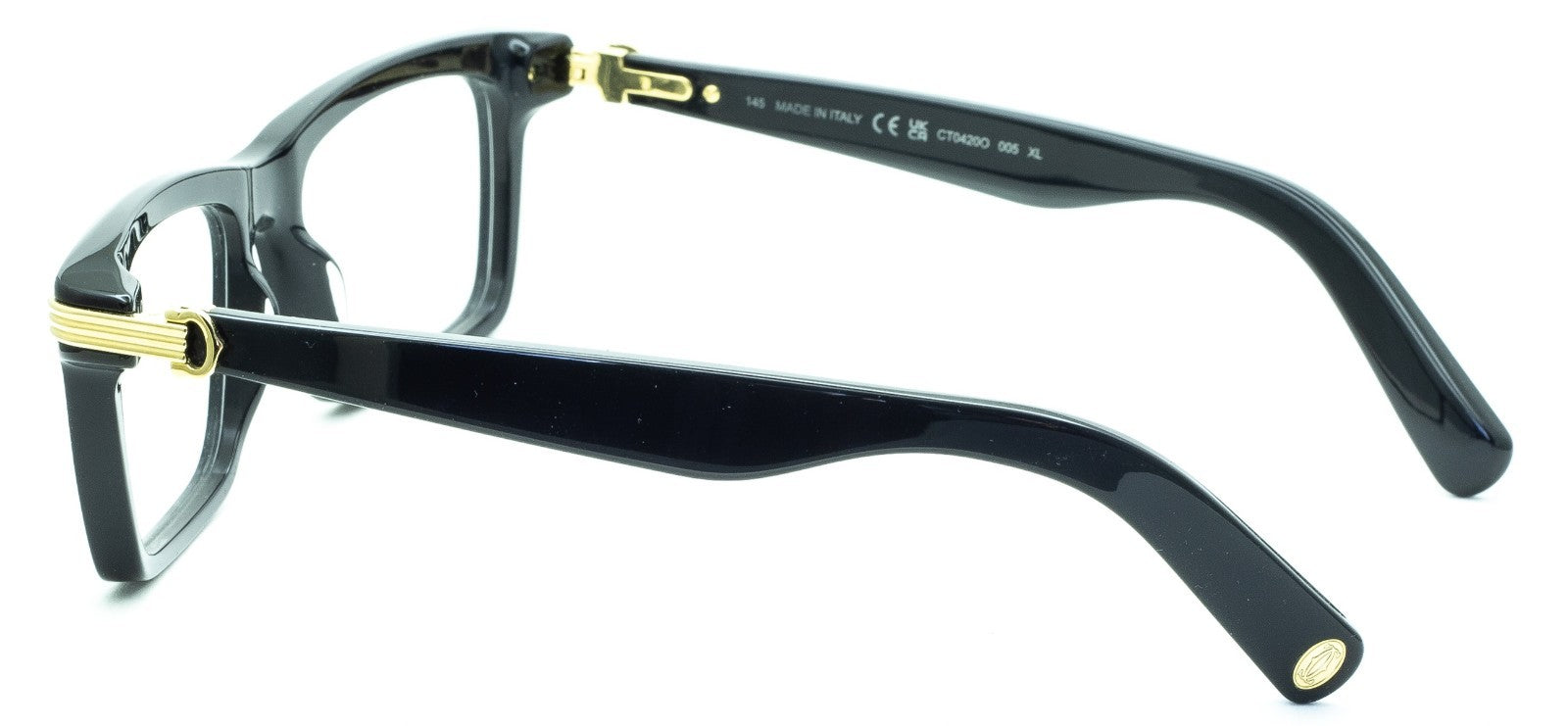 CARTIER CONTEMPORARY CT0420O 005 XL 56mm FRAMES RX Optical France Glasses -Italy