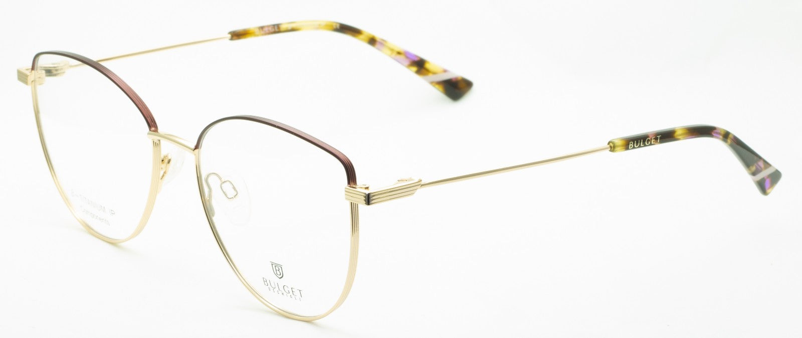 BULGET BG1750T 07A 53mm RX Optical Eyewear Glasses Eyeglasses FRAMES  - New