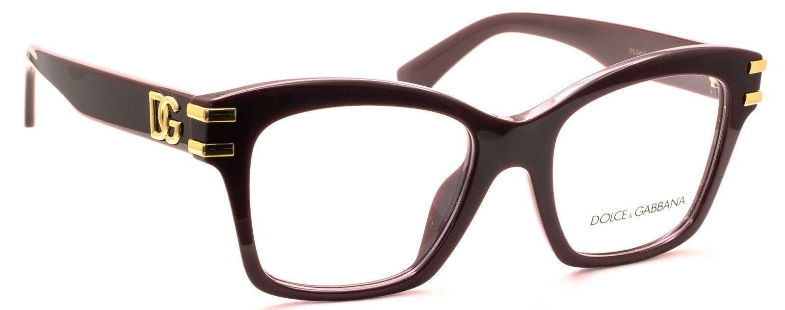 Dolce & Gabbana DG 3419 3091 52mm Eyeglasses RX Optical Glasses Frames New Italy