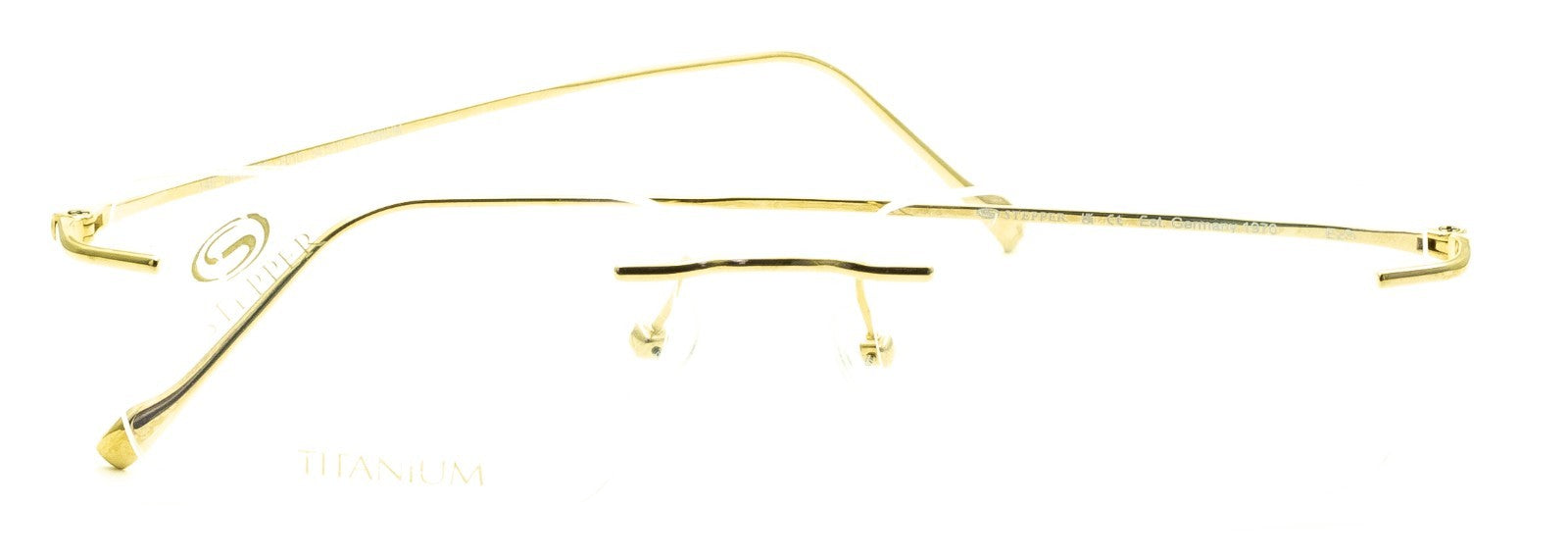 STEPPER SI-85869 F010 54mm Titanium Eyewear FRAMES Optical Glasses - New Germany