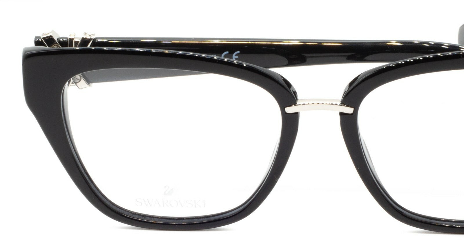 SWAROVSKI SK 5251 001 52mm Eyewear FRAMES RX Optical Glasses Eyeglasses BNIB New